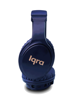 Iqra Studio Silver — Folded side view