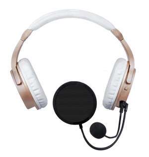Iqra Studio headset close-up detail